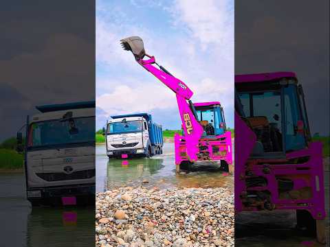 viral RANU Truck JCB DUMPER videos 💯😎 #jcb #dumper #truck #tata #dj #ranu #backhoe #automobile