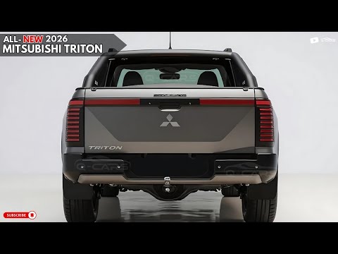 2026 Mitsubishi Triton Revealed - Will it be better than a New Toyota Hilux ?
