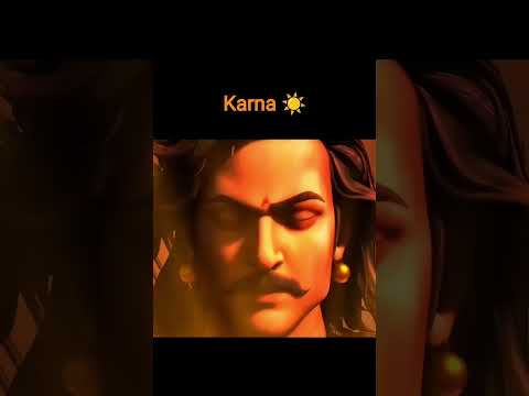 సూర్యపుత్ర కర్ణ ☀️ #krishna #karnudu #mahabharata #lordkrishna