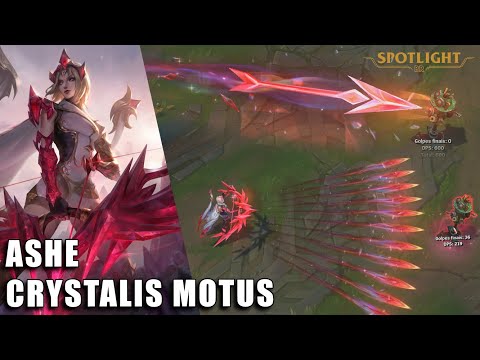 Ashe Crystalis Motus - Skin Spotlight PREVIA