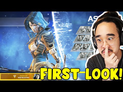 ASH IS HERE!! First Impressions + Gameplay (Season 11- Apex Legends)