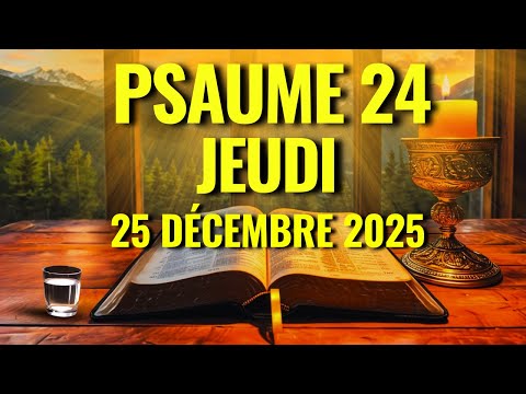 PRIÈRE DU MATIN – Jeudi 25 Décembre 2025 – Psaume 24 Pour Protection, Victoire Et Miracle Divin