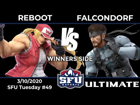 SFU Tuesday #49: Reboot (Terry Bogard) vs Falcondorf (Snake) - Winners Round 3