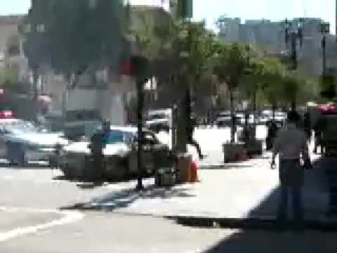 rapina in banca scena reale ma da film comico