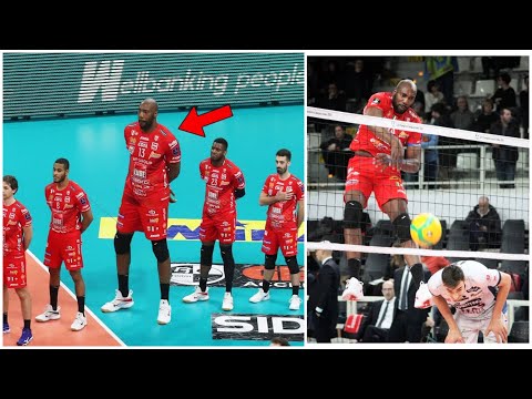 Here's What Happens When a Volleyball Player is 208cm Tall and Has 389cm Vertical Jump