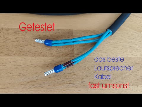 Lausprecher Kabel, Test mit Messtechnik. Das beste Kabel ist bezahlbar. Leovox Energiehorn