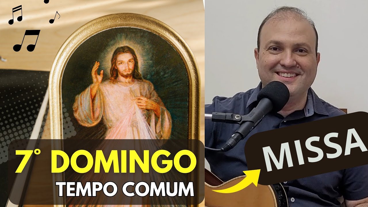 MÚSICAS 7° DOMINGO do TEMPO COMUM Cantos LITÚRGICOS com CIFRAS (Ano C) MISSA 23/2/25