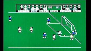 World Cup on Commodore C16. Gameplay & Commentary