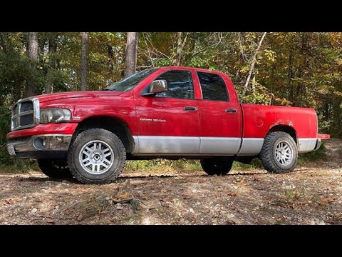 Rough Country 2in. Leveling kit on 2003 Dodge Ram 1500 5.7
