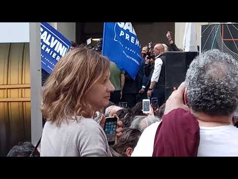 Salvini a Prato