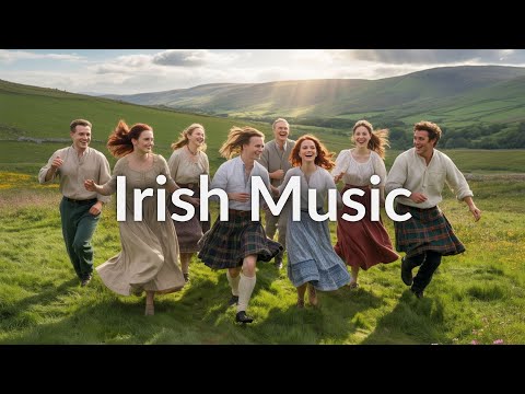 Relaxing Irish Celtic Music | Harp, Fiddle & Flute Mix | AuraSoundsPositive