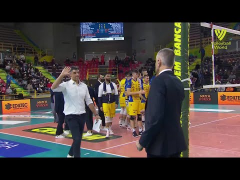 Verona Volley vs. Leo Shoes PerkinElmer Modena - FIVB - Super Liga - Match Highlights