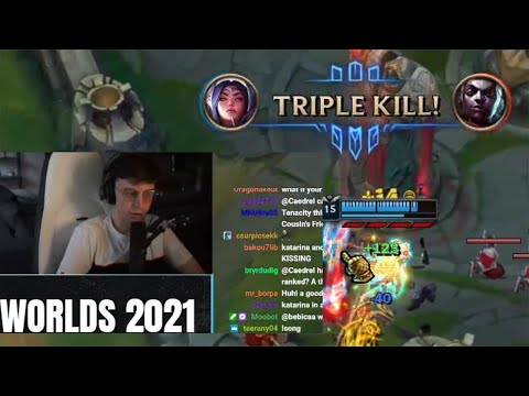 Caedrel reacts to Tenacity getting a quadrakill on Irelia