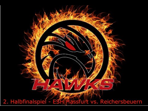 ESC Hassfurt HAWKS vs. SC Reichersbeuern - 2. Halbfinalspiel Saison - 21/22 Endstand 3:2 n.P.