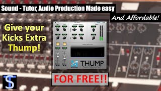 Video thumbnail for Metric Halo Thump Free Plugin Overview and Demonstration by Sound-tutor