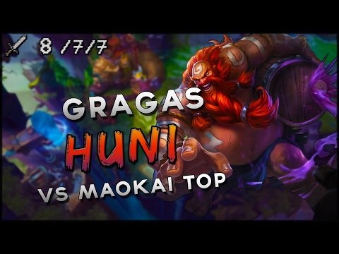 S7 | Huni Gragas vs Maokai TOP | Ranked League VOD