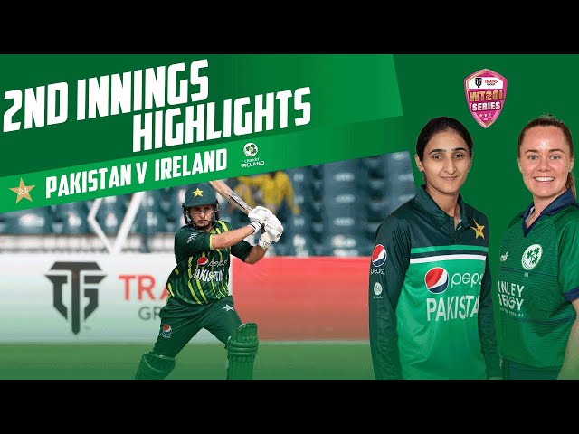 2nd Innings Highlights | Pakistan Women vs Ireland Women | 3rd T20I 2022 | PCB | MW2T