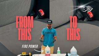 Fire Power All-Purpose Cleaner: Interior Cleaning Demo