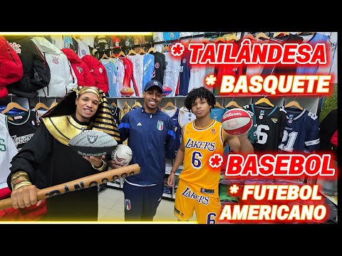 🔥 COMPLETE SUPPLIER IN BRÁS! Wholesale Team, Basketball, NFL and Baseball Jerseys! TOP QUALITY