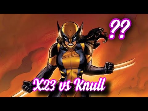 MFF WBL X23 VS KNULL(STAGE 4).HOW SHE İS AGAINST KNULL? | MARVEL FUTURE FIGHT.
