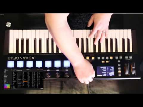 Akai Advance 49   Product Demo with specialist Andy Mac 1