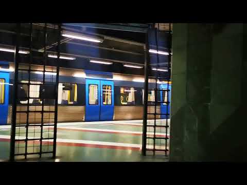 TrainStation Stockholm #UNDERGROUND #TUNNELBANAN very different places.