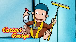 George the Window Cleaner! 🐵 Full Episodes | Curious George