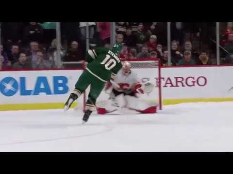 Chris Stewart Shootout goal vs Calgary Flames 12-12-17