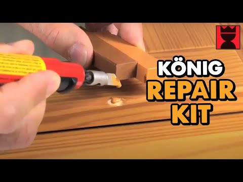 Floor repair - König Repair Kits and solutions for flooring types, home or commercial