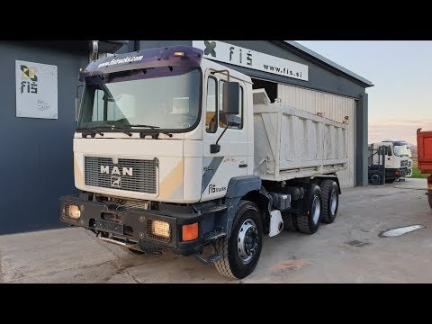 TRUCK MAN 33.372 6X4 TIPPER FIŠ TRUCKS & MACHINERY SLOVENIA