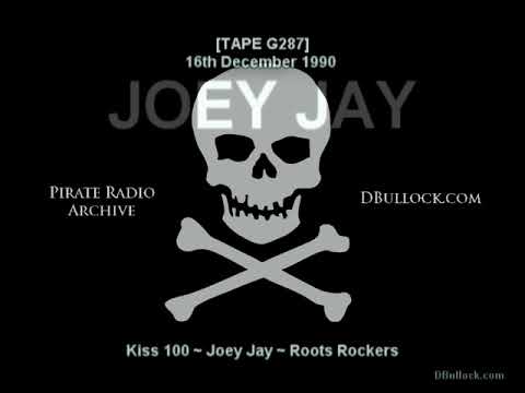 [G287] Joey Jay ~ 9-16/12/1990 ~ Kiss 100 Roots Rockers