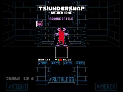 Asgore Final Attack | Ruthless Route | TS!UnderSwap