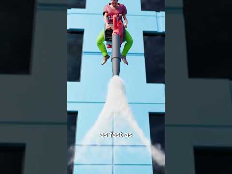 Jumping Off A Skyscraper With A Leaf Blower? 😱