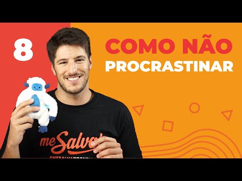 Como evitar a PROCRASTINAÇÃO nos estudos | Aula #08 - Curso GRATUITO | Me Salva!