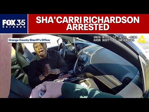 Sha'Carri Richardson arrested in Florida for speeding: Bodycam video