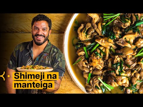 COMO FAZER SHIMEJI NA MANTEIGA (A melhor receita que conheço!) #shimeji