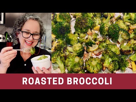 Roasted Broccoli with Lemons and Garlic  (Low Carb & Vegan) | The Frugal Chef