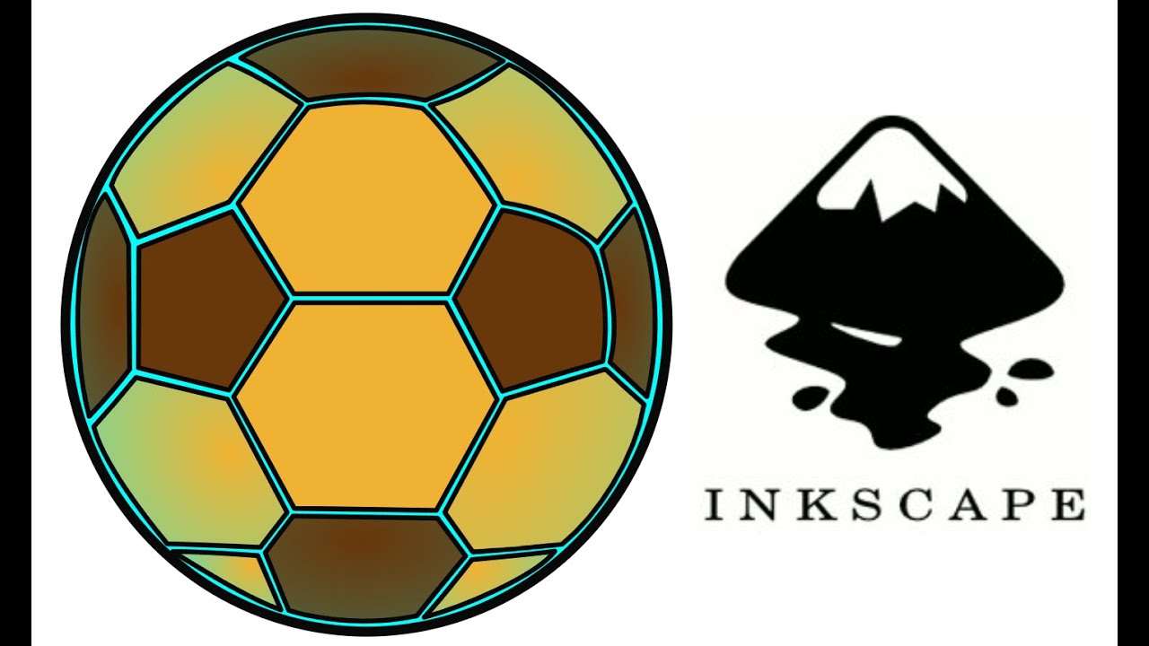 Soccer Ball Vector Inkscape