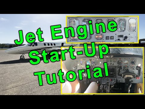How to start the jet engines on my Citation 501SP