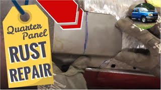 Lower Quarter Panel Rust Repair - In Front or Back of Wheel
