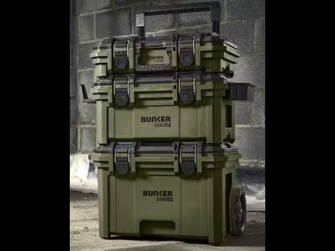BUNKER® Load-Up Stacking system mobile tool storage #bunker #draper #toolstorage