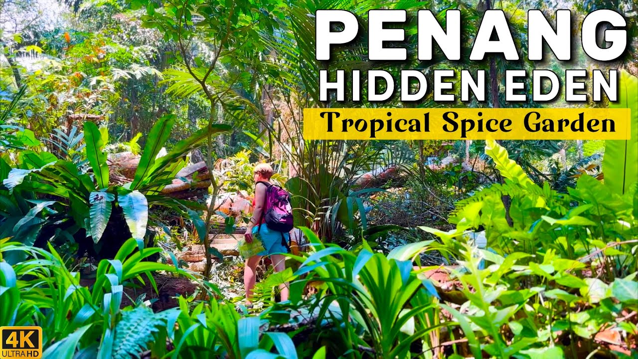 Embark on a virtual tour around the Tropical Spice Garden in Penang.