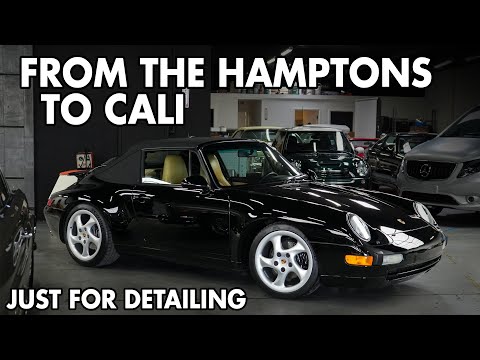Thumbnail for This Porsche 993 Carrera Traveled 10 Days Just For a Detailing by Porsche