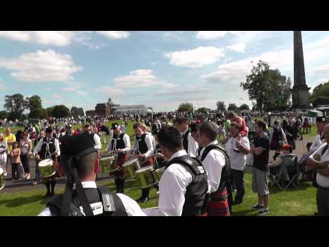 Strathclyde Police Pipe Band Drum Corps - World Championships 2012