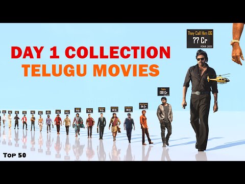 Top 50 Day 1 Box Office Collection Worldwide Telugu Movies | #OG #pawankalyan #prabhas #bahubali