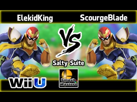 SmashMasters SALTY SUITE - CAPTAIN FALCON DITTO - AHIX | ElekidKing VS ScourgeBlade