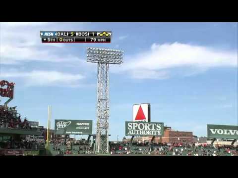 BAL@BOS: Middlebrooks blasts a grand slam to tie game