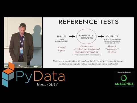 Developments in Test-Driven Data Analysis