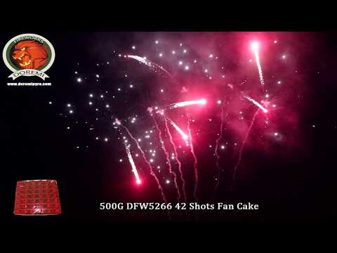DFW5266 42 Shots Fan Cake  1.4G UN0336/ 500G