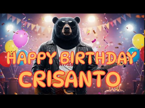 Crisanto - Happy Birthday Crisanto